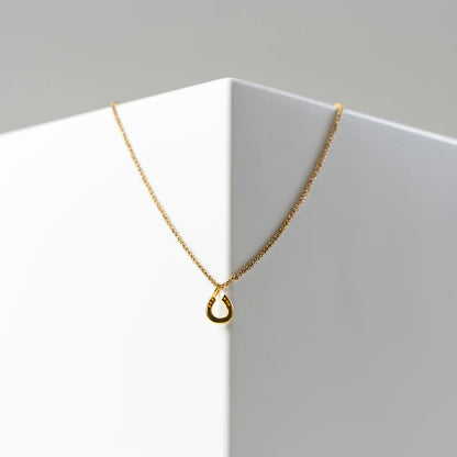 Spring Blossom - Kette Hufeisen Gold/Rosé/Silber