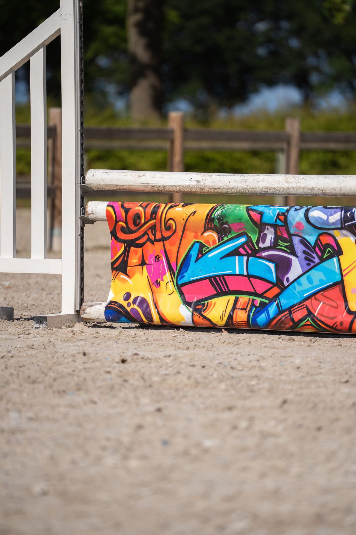 Jumpbanners - Hinderniszeil Standard Graffiti