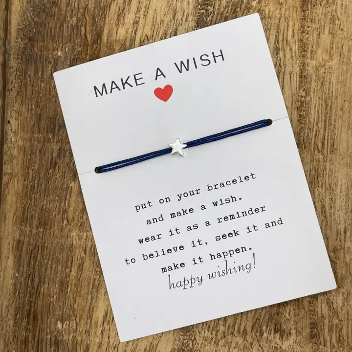 Parsley & pepper - Braccialetto Make a Wish (diversi colori)