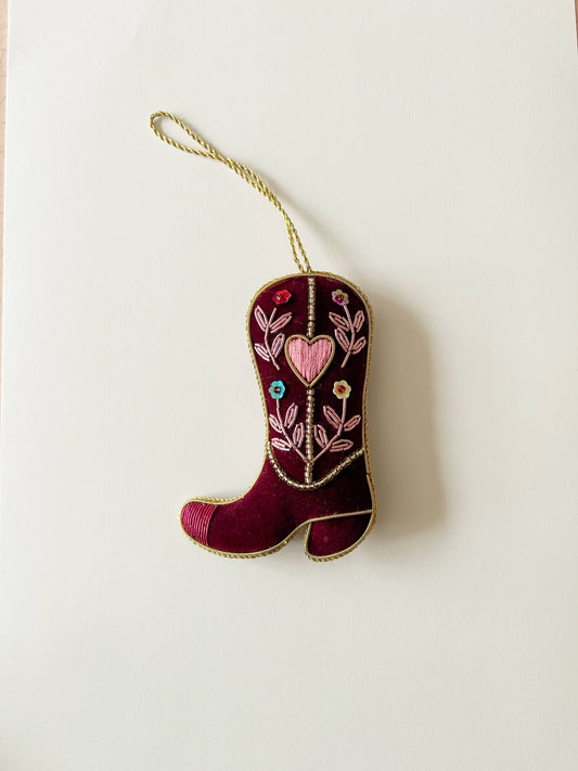 Tinytiny - Handgemaakt ornament Cowboylaars