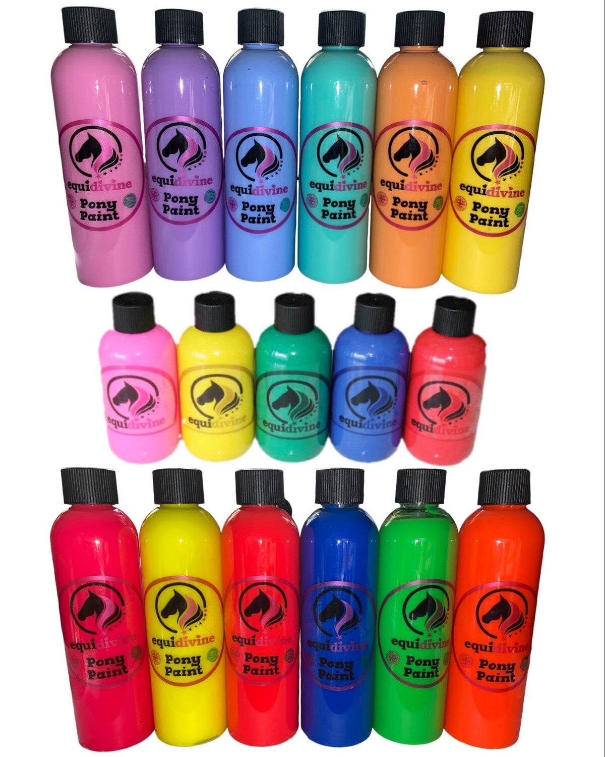 Equidivine - Pony Paint ponyverf op krijt- en waterbasis 120/250ml