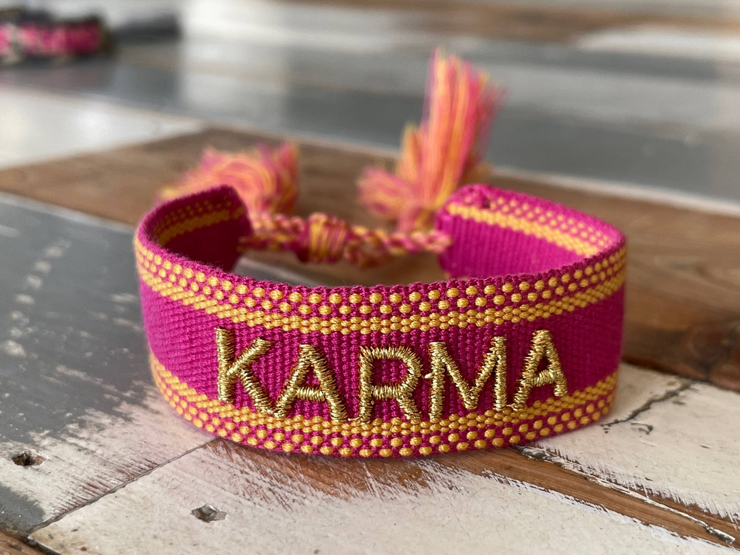 Parsley & Pepper - Karma armband cherry/ goud