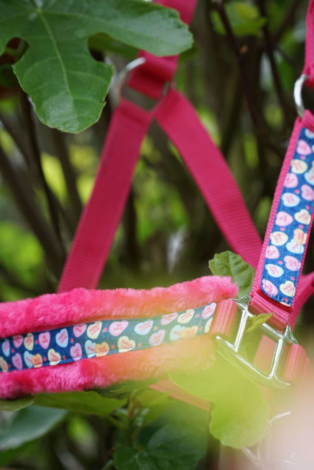Happy Halsters x FMH - Licol Sweetheart Exclusive (fourrure) différentes couleurs