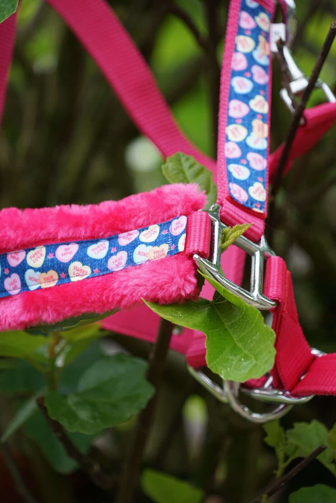Happy Halsters x FMH - Licol Sweetheart Exclusive (fourrure) différentes couleurs