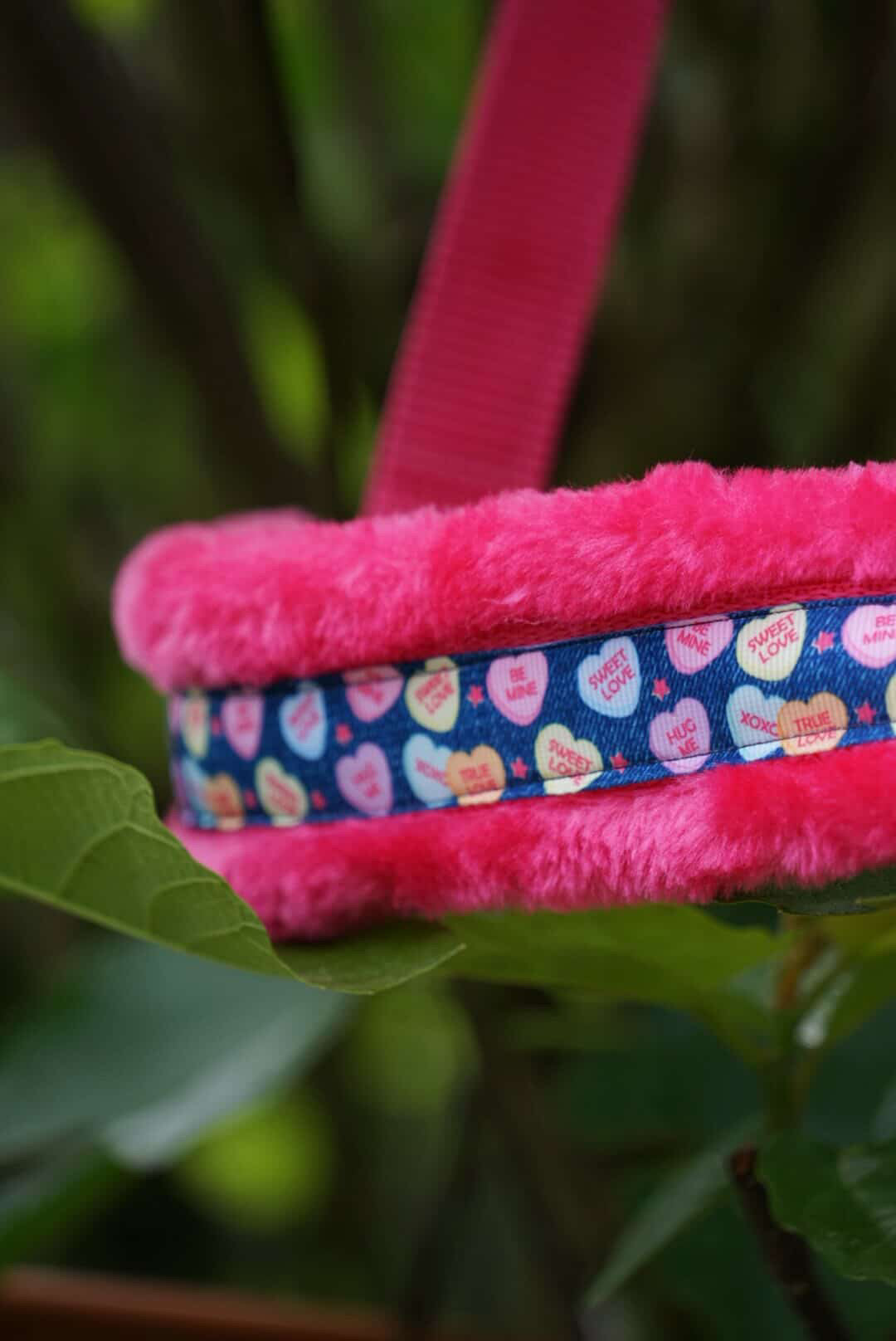 Happy Halsters x FMH - Licol Sweetheart Exclusive (fourrure) différentes couleurs
