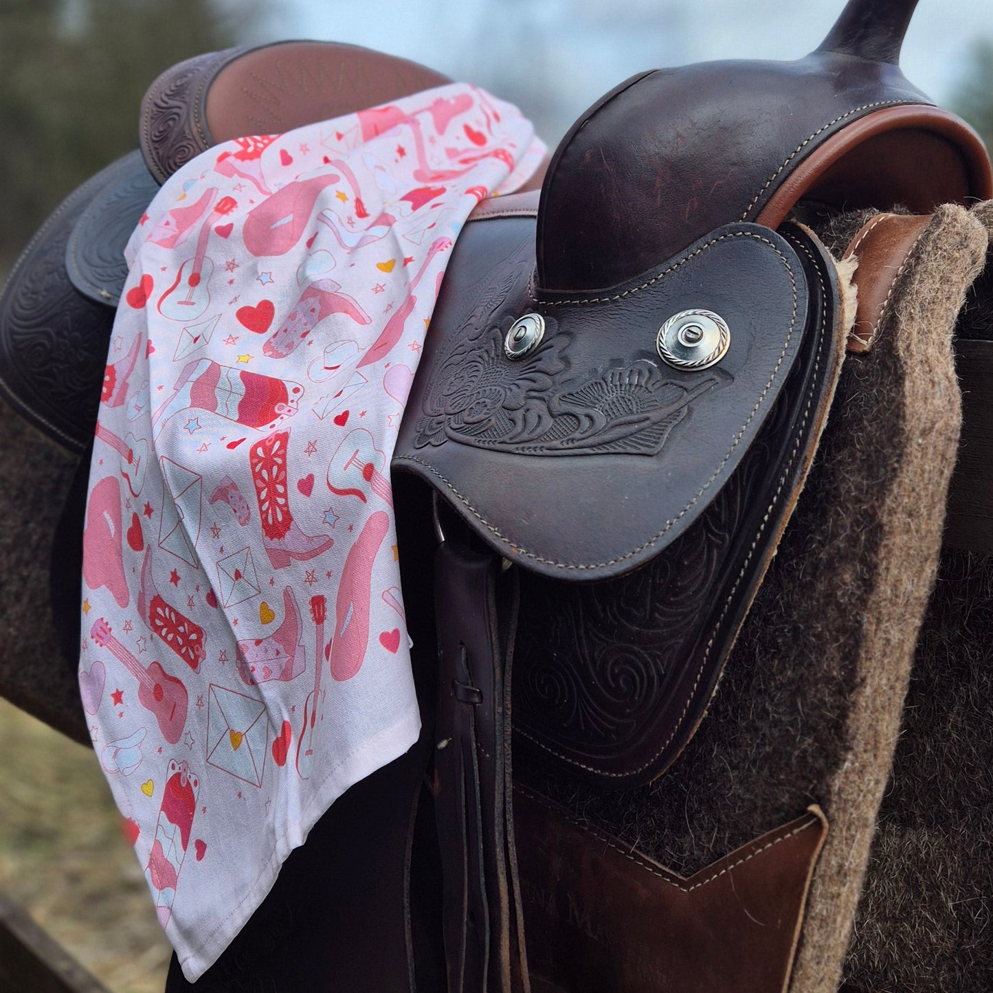 Callie Danielle - Howdy Cowgirl Western Tea Towel