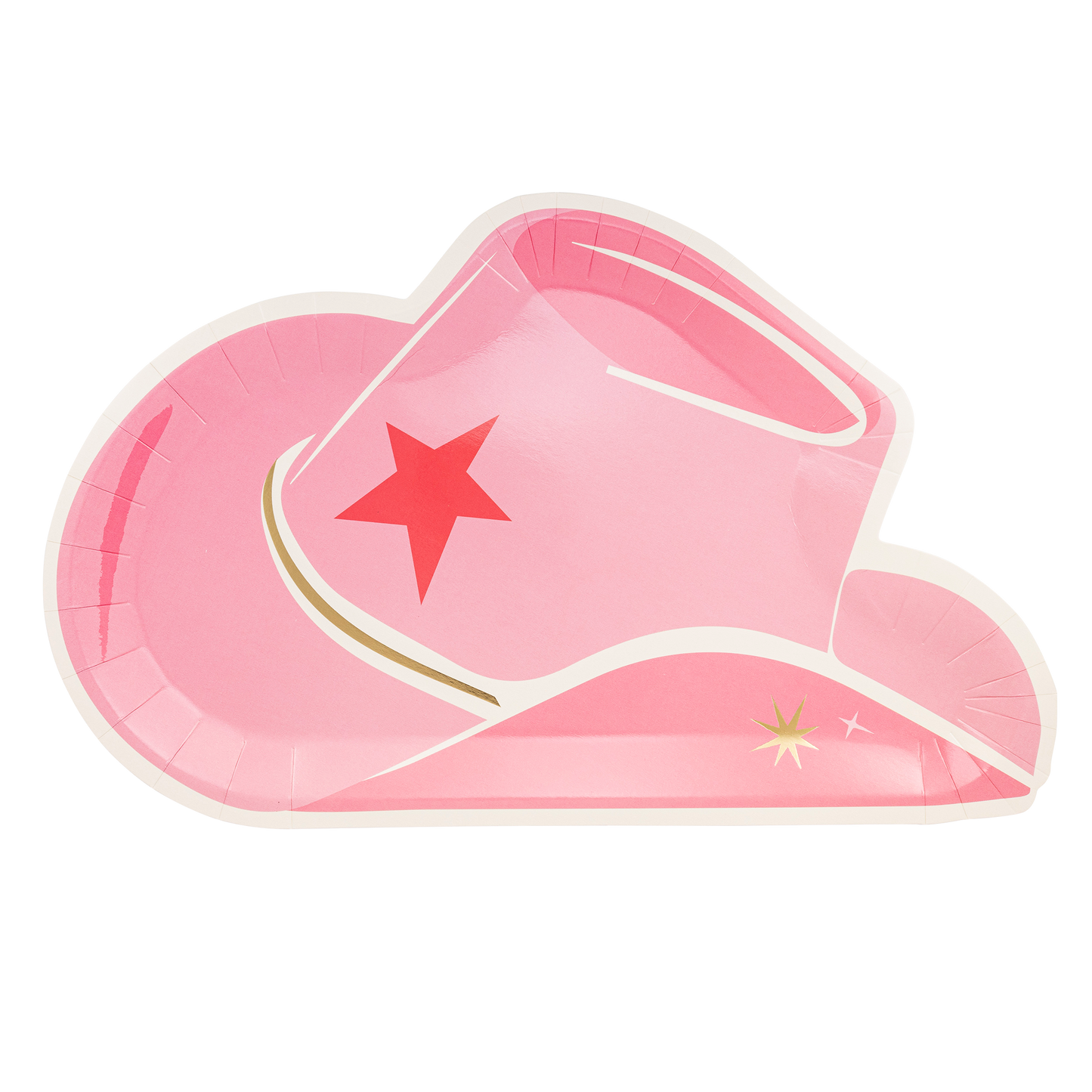 My Mind’s Eye - Hoedvormig papieren bord roze