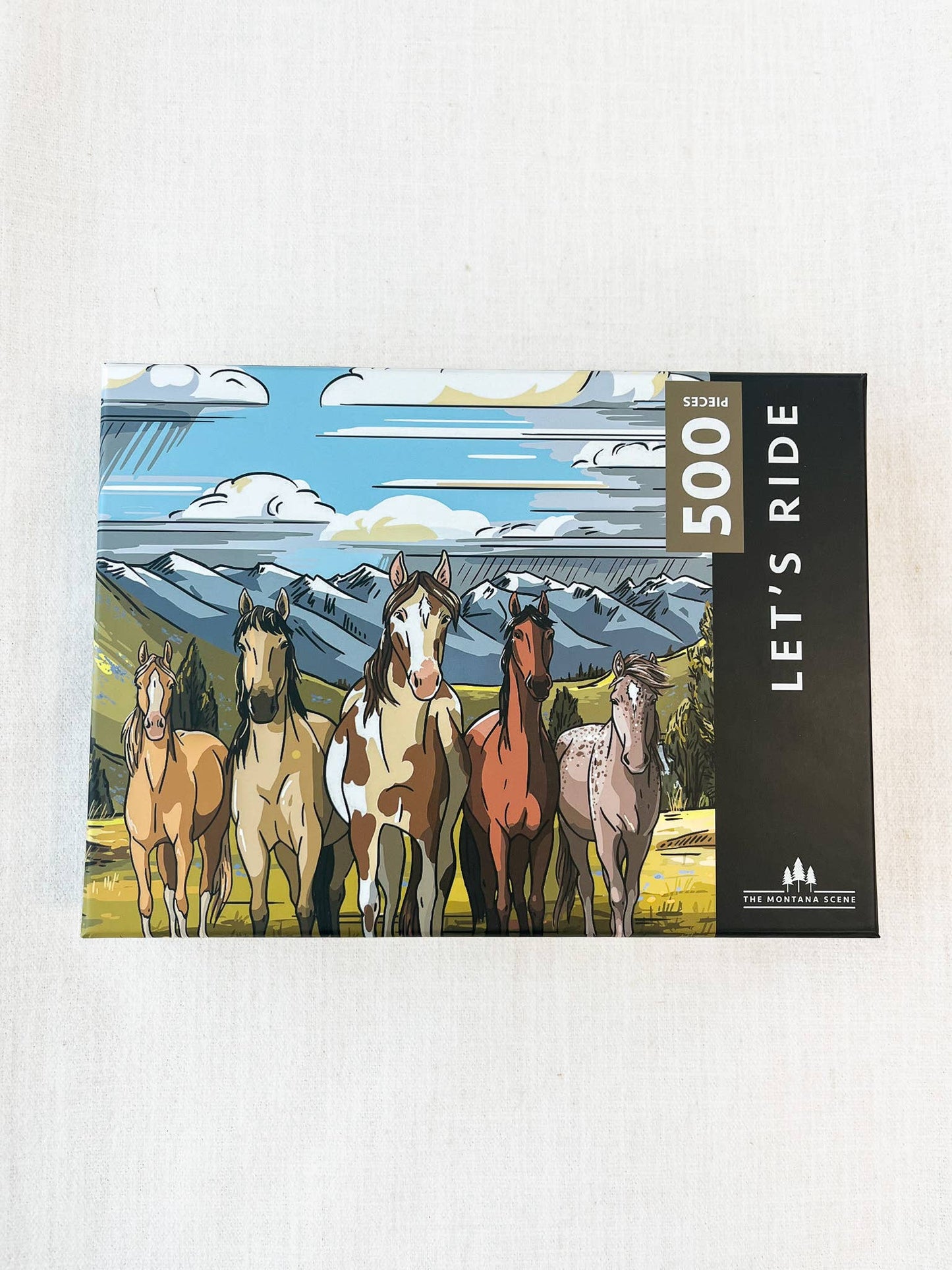 The Montana Scene - Puzzle Let's Ride 500 pezzi