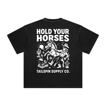 Tailspin - Hold your horses T-Shirt unisex