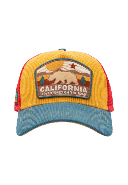 King Kerosin - Truckerpet California geel/rood