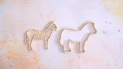 TwoBearsCC - Ausstecher Zebra