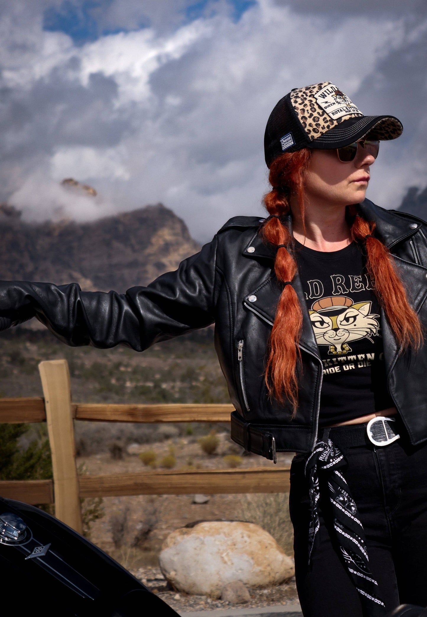 King Kerosin - Gorra trucker Wild Rebel Royal Kitten Club