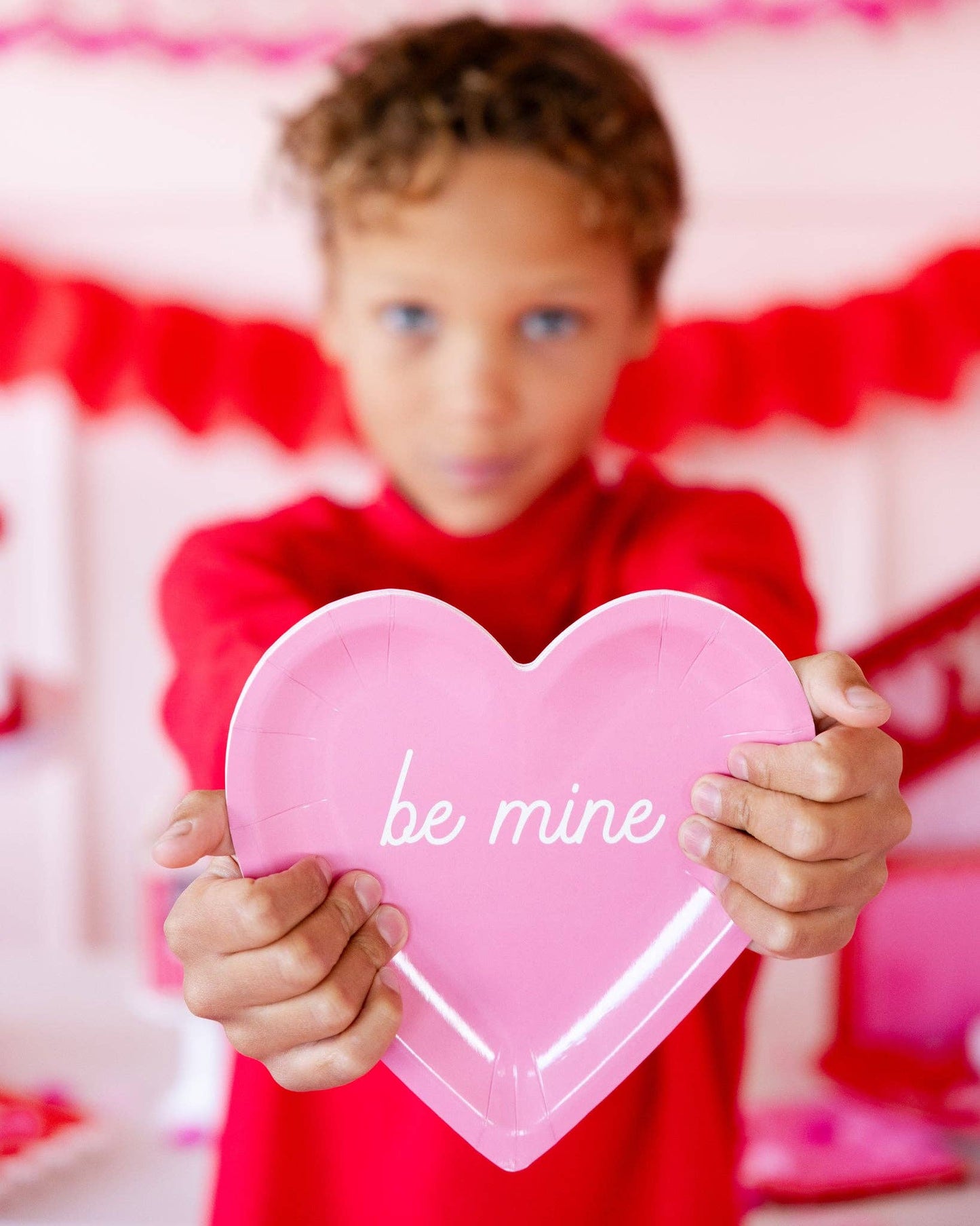 My Mind’s Eye - Hartvormige Bordenset wegwerbordjes Valentijn