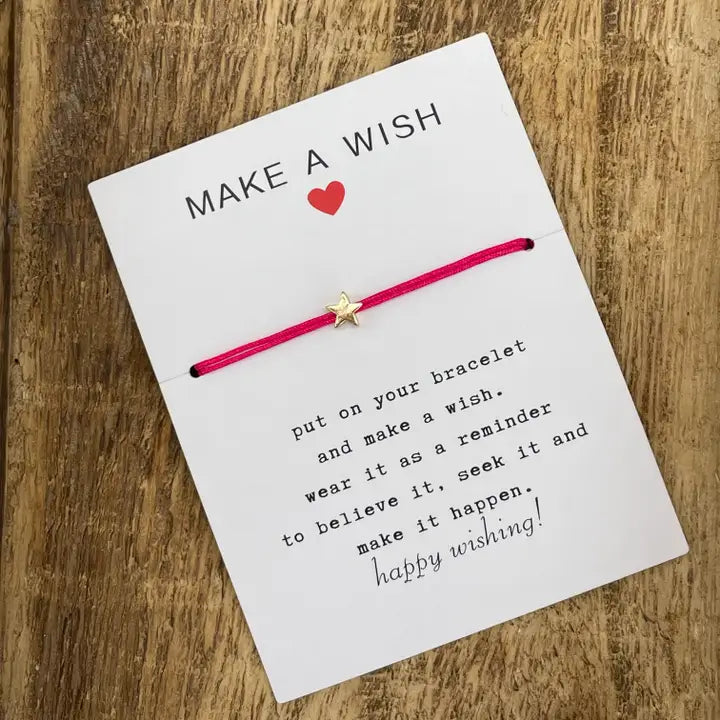 Parsley & pepper - Braccialetto Make a Wish (diversi colori)