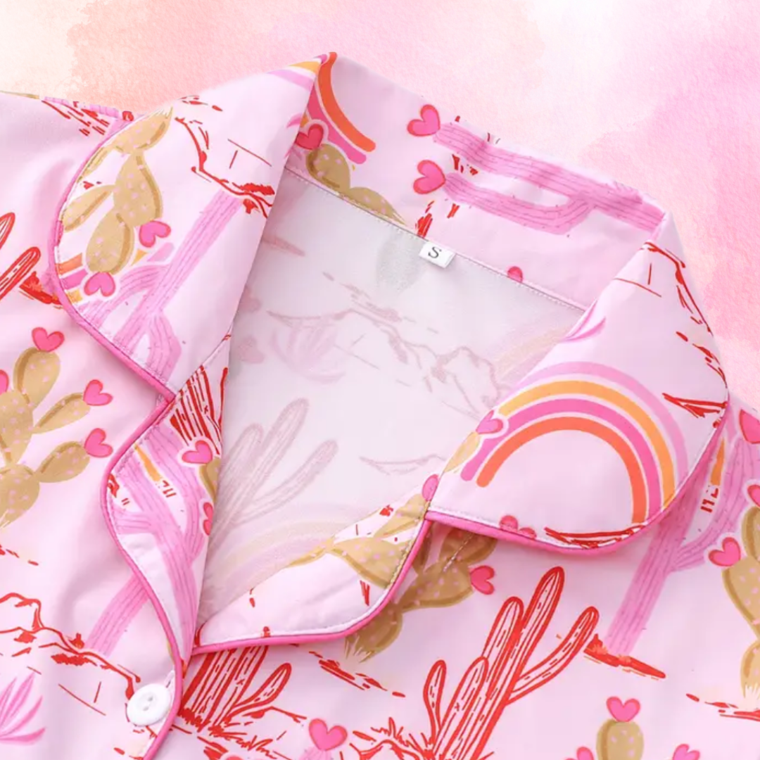 FMH - Dames zomerse pyjama set/ loungepak Cowgirl Dreams