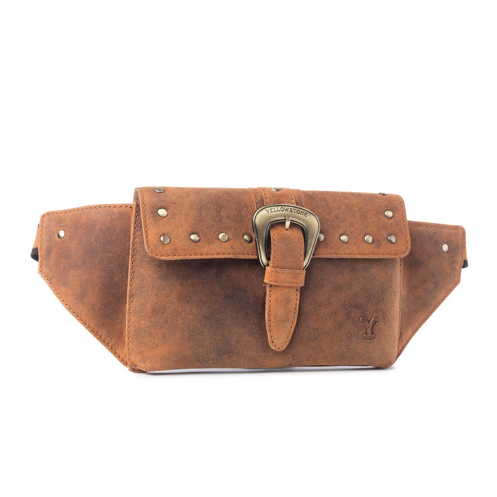 Myra Bag - Sac banane en cuir Yellowstone High Plains avec boucle