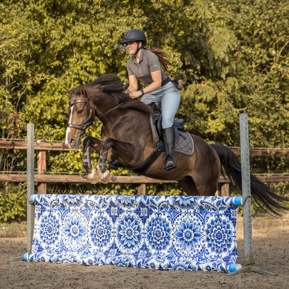 Jumpbanners - Hinderniszeil Rocket Delftsblauw
