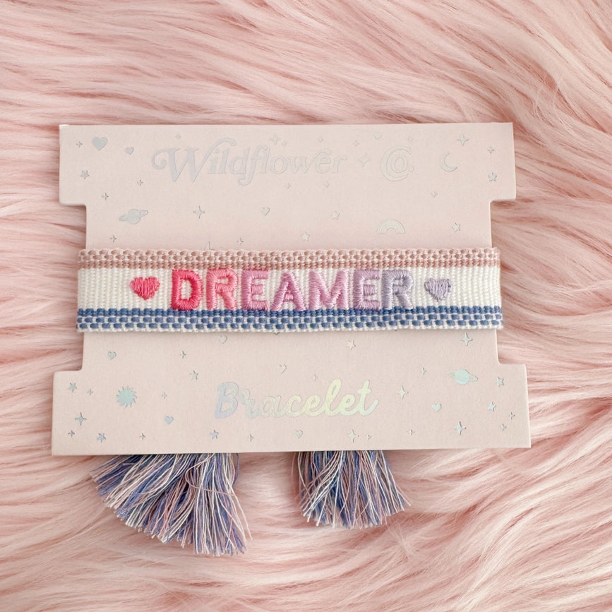 Wildflower Co - Braccialetti amicizia ricamati