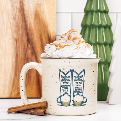 The Goods Co - Keramische Kampmok Gespikkeld Crème Outgrown Boots