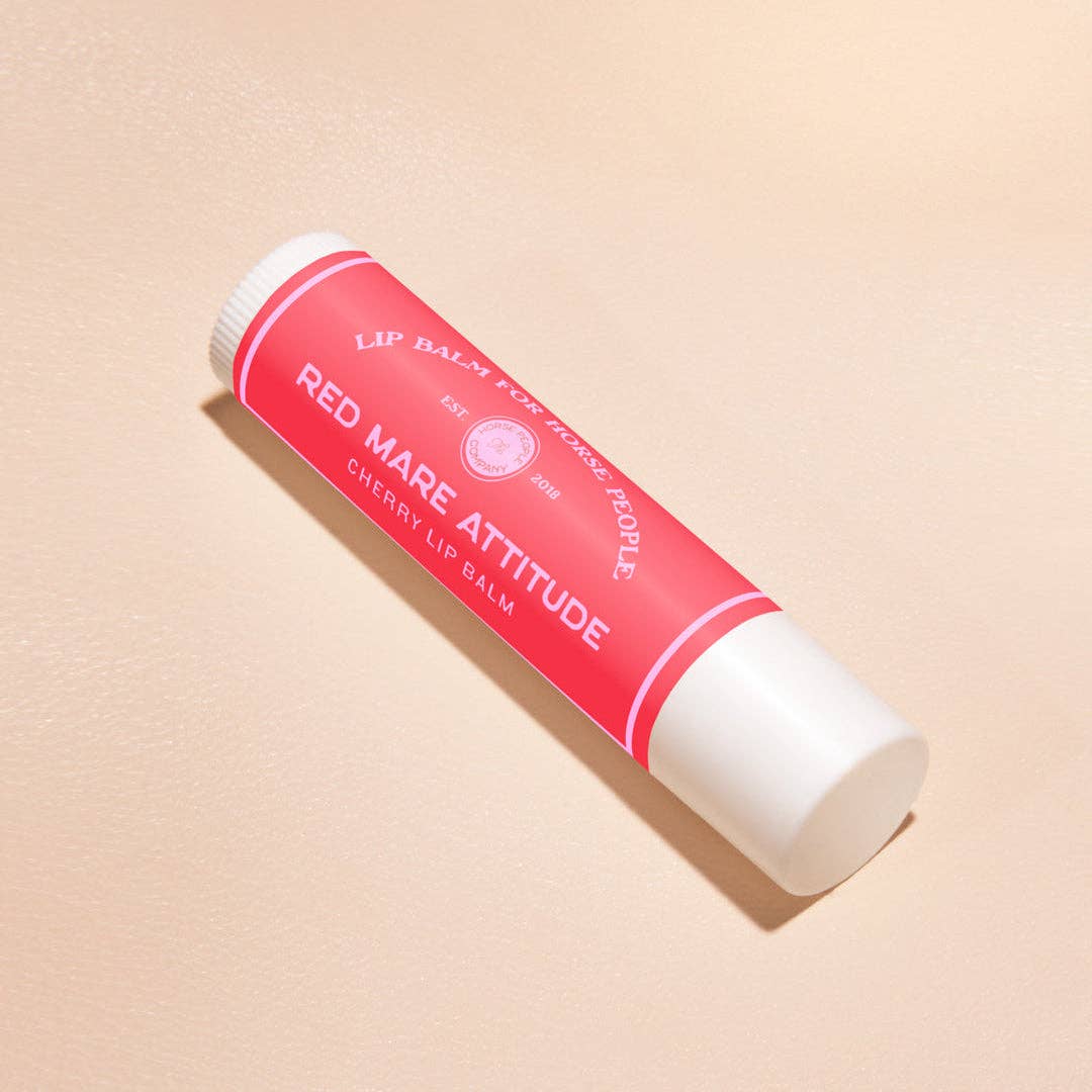 The Horse People Company - Lippenbalsem voor paardenliefhebbers kers Red Mare Attitude