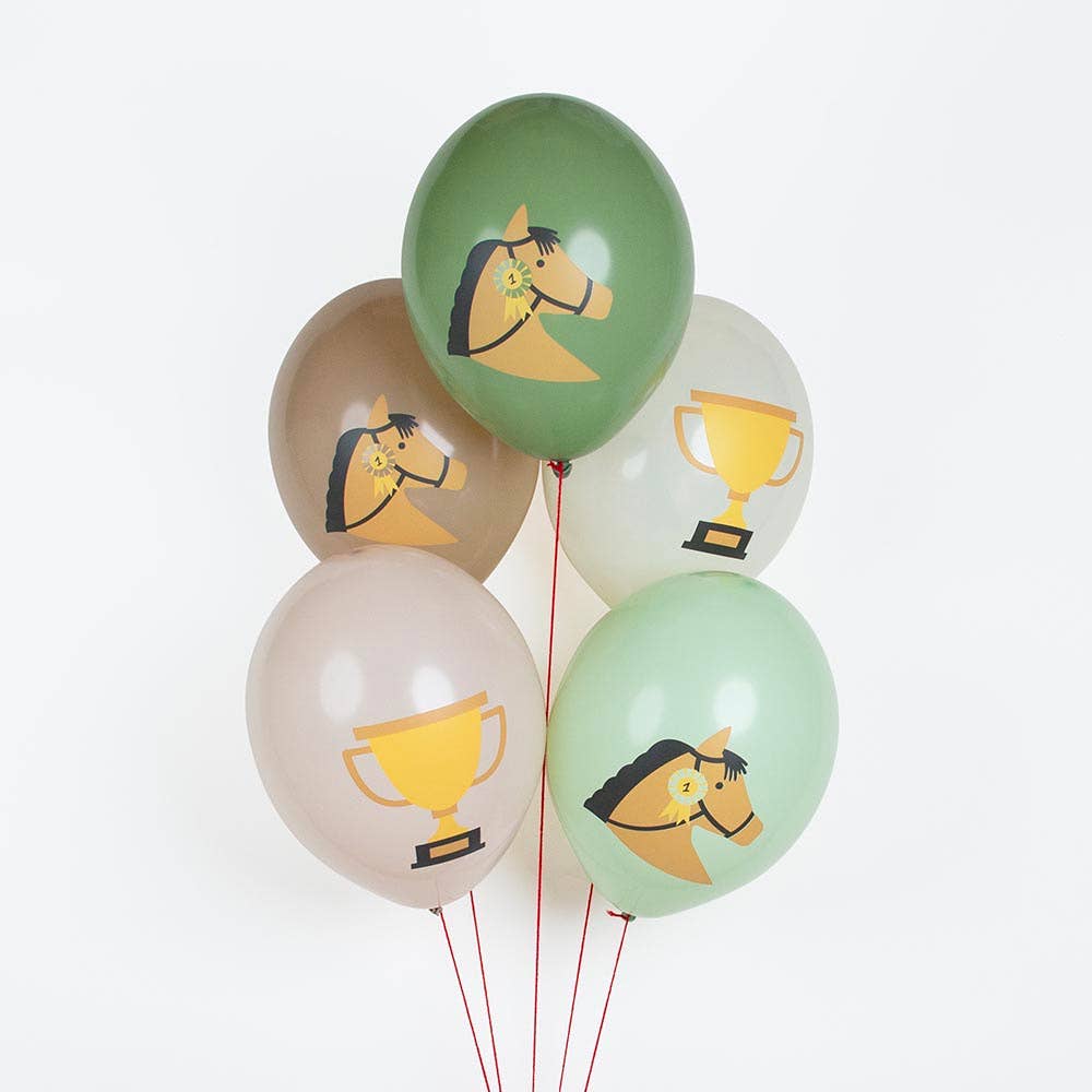 My Little Day - Set of 5 horse balloons.