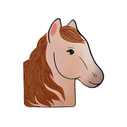 Jollity & Co - Ponytales Aufkleber + Skizzenbuch Pferd