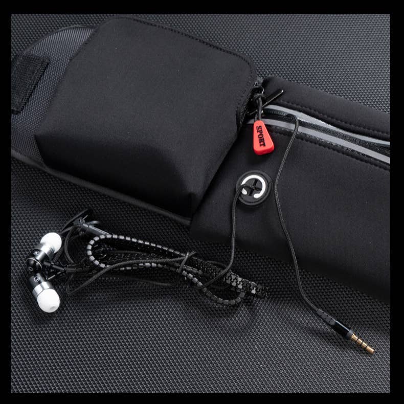 Wandf - Sac banane de sport extérieur avec porte-bouteille