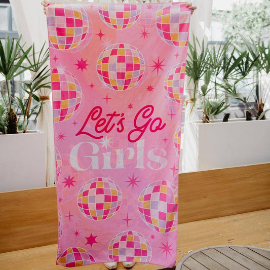 KatyDid - Let's Go Girls Travel sneldrogende handdoek
