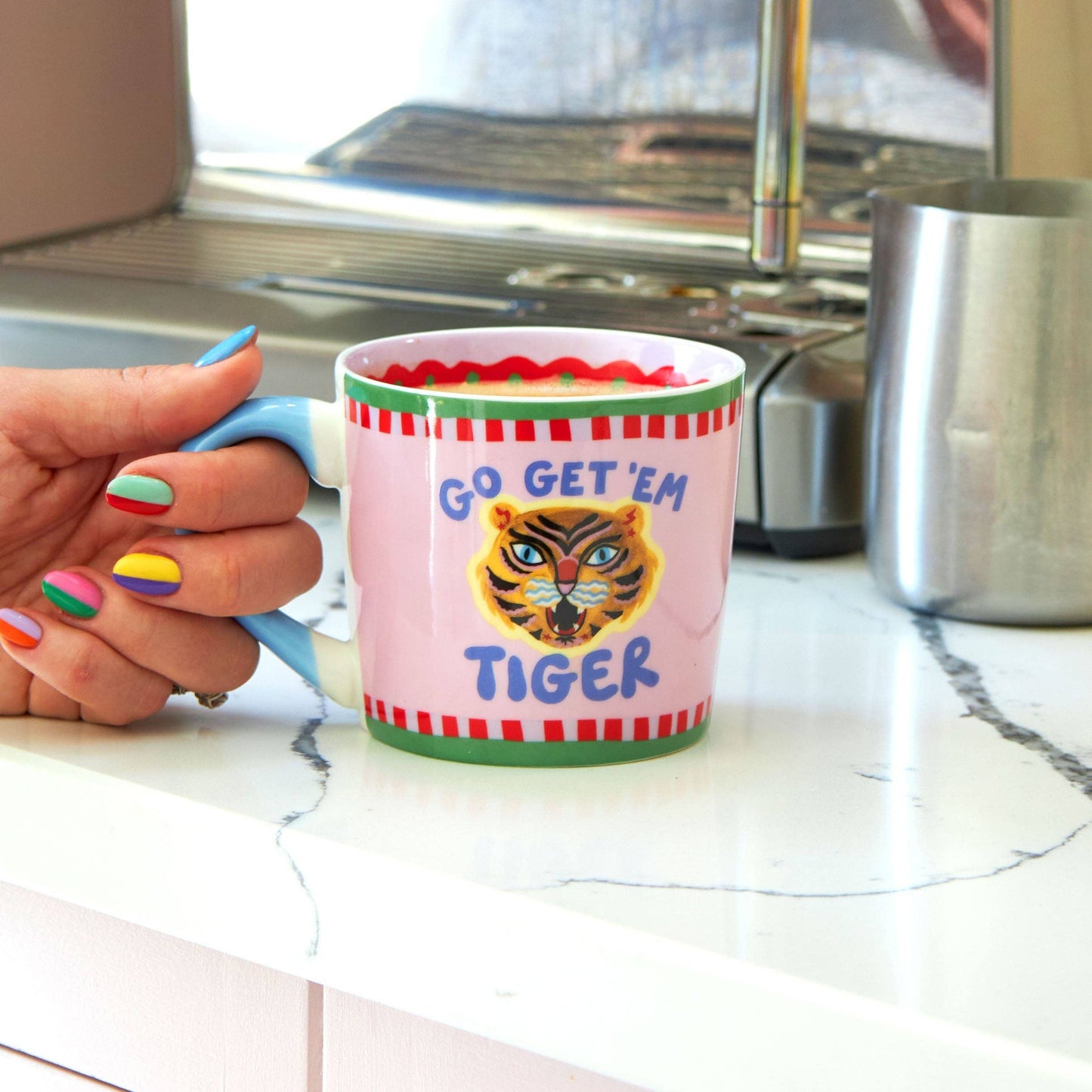 Eleanor Bowmer - Go Get 'Em Tiger Mug