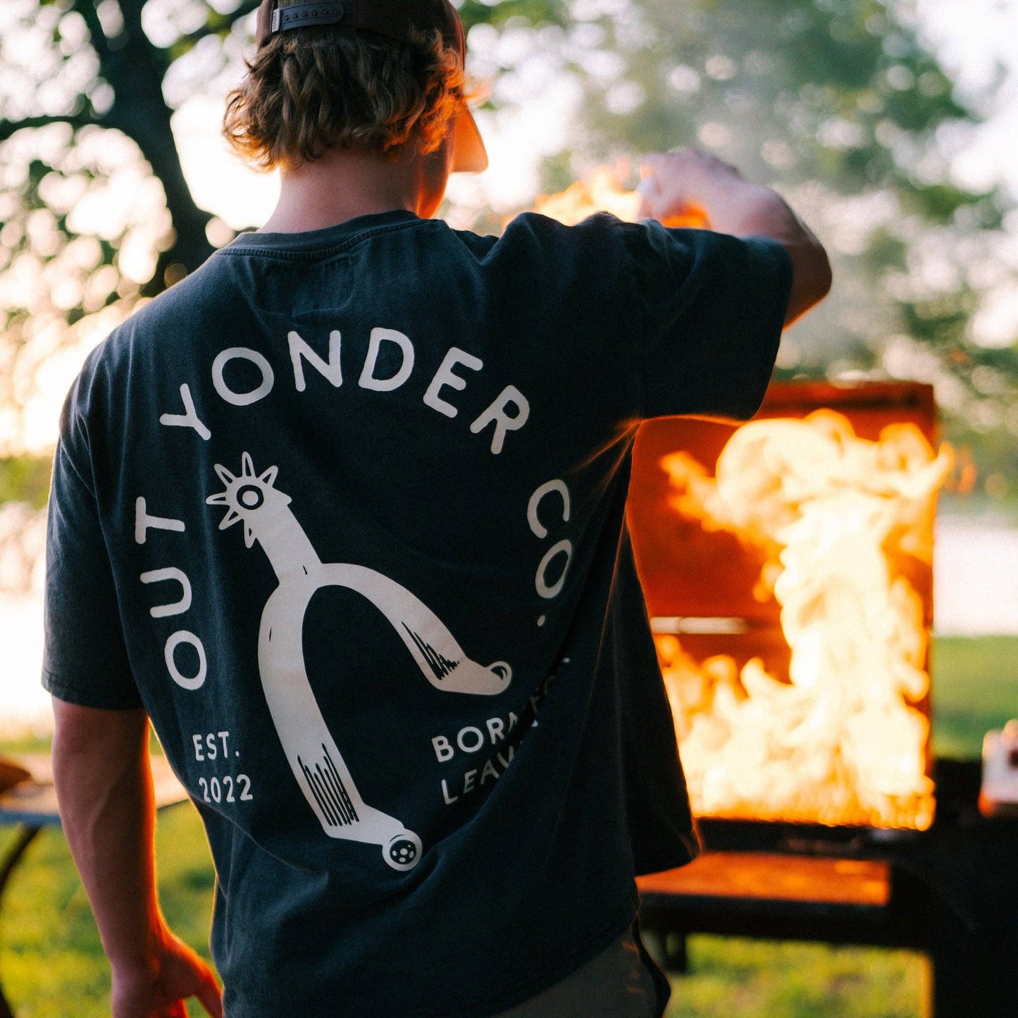 Out Yonder - Spur boxy T-shirt