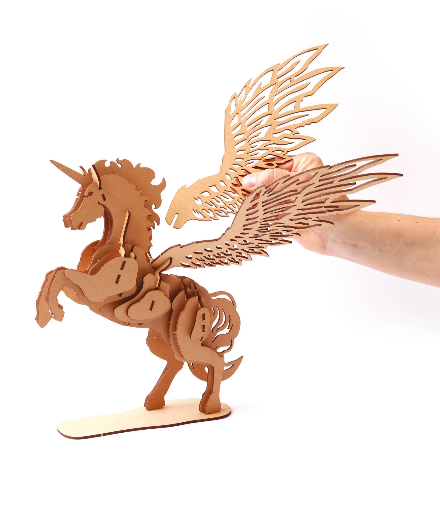 Graine Creative - 3D houten model Eenhoorn