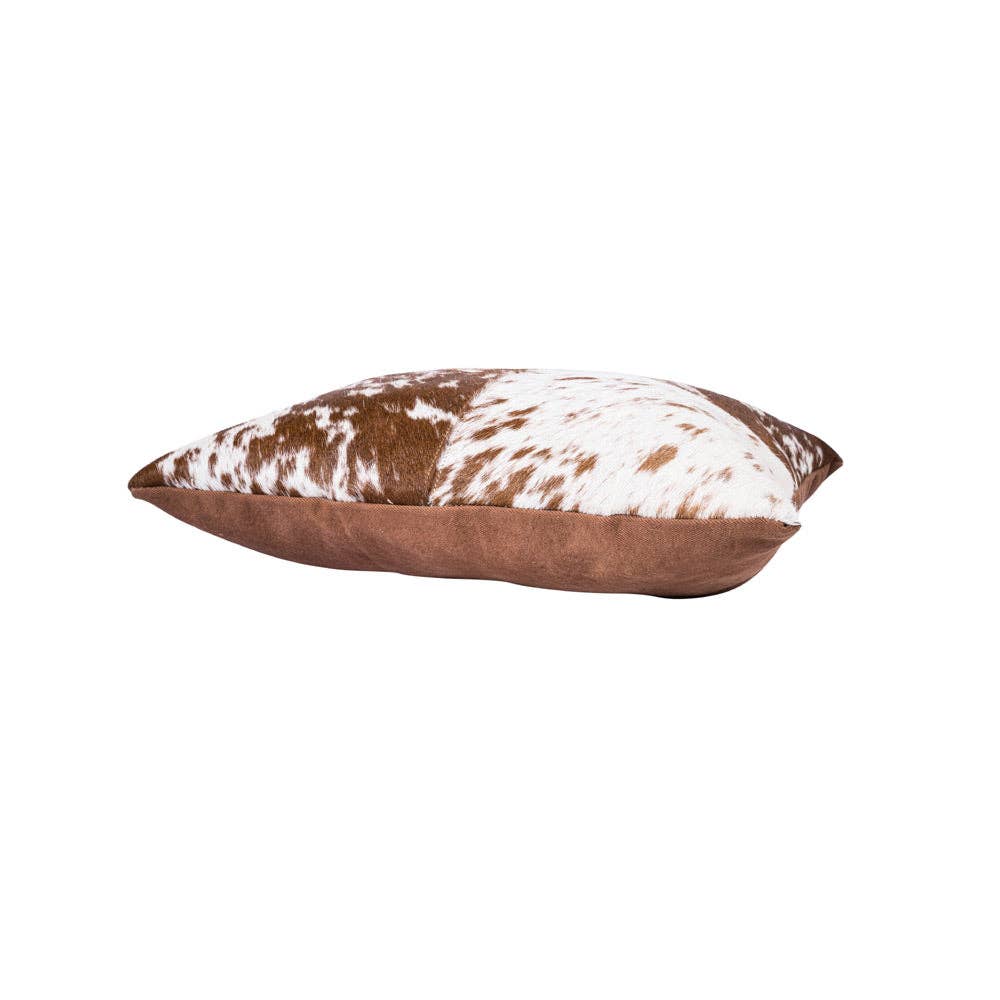 Myra Bag - Dapple Brown Kussenhoes hair-on leer