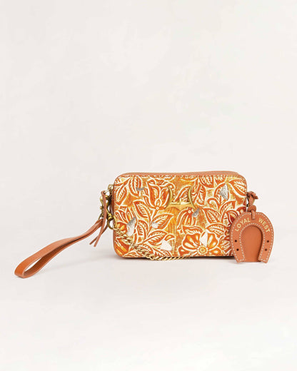 Myra Bag - Loyal West Shell Crossbody tasje cognac bruin