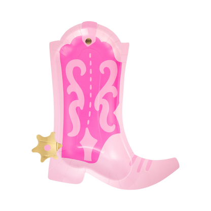 My Mind’s Eye - Cowgirl roze laarsvormige borden