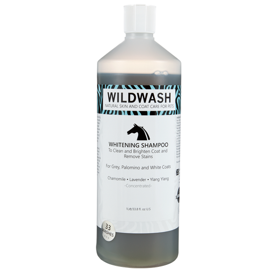 WildWash - Natuurlijke whitening paardenshampoo voor paarden 1L