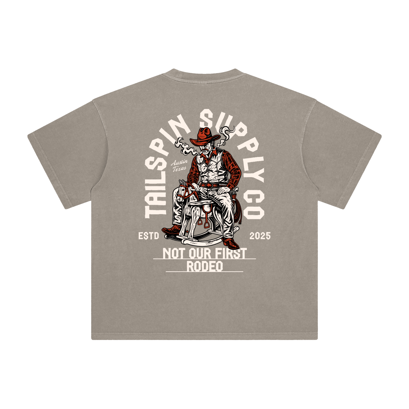 Tailspin - Not our first Rodeo T-shirt unisex