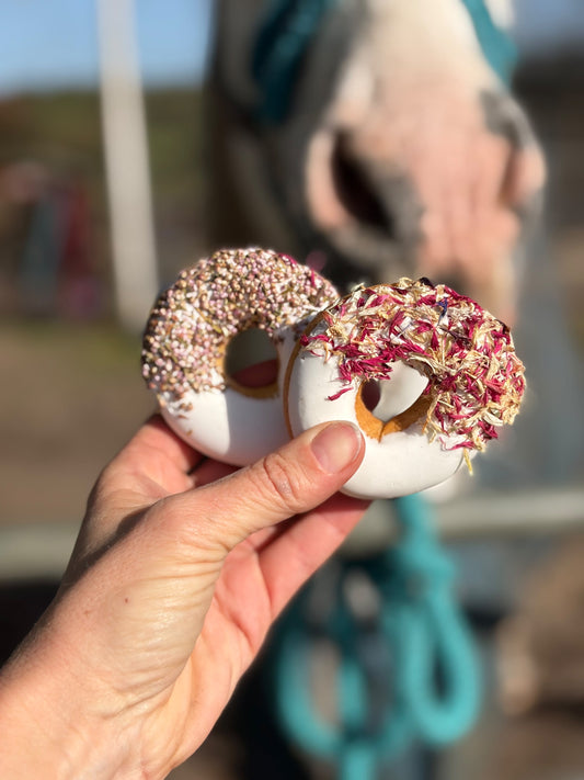 Candy Horse - Donuts met kruiden Lavendel & Cornflower mix