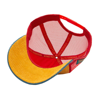 King Kerosin - Truckerpet California geel/rood