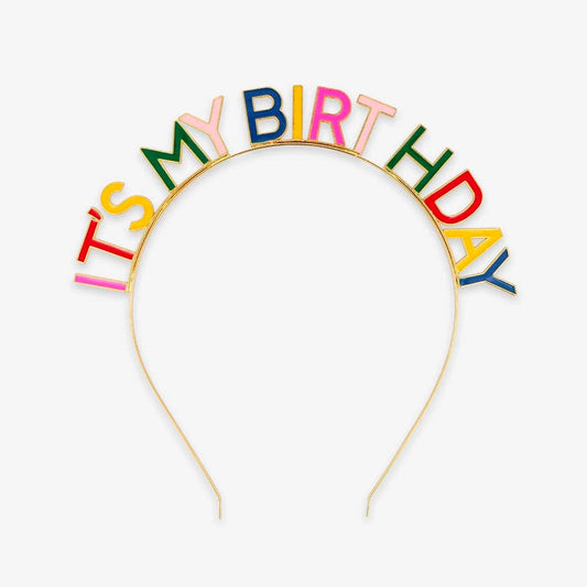 My Little Day - Birthday headband "It's my birthday"