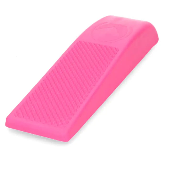 Excellent Horse - Grooming brush massage- en harenborstel M/L zwart/roze