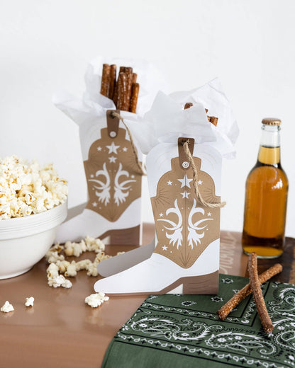 My Mind’s Eye - Cowboy boot treat boxes