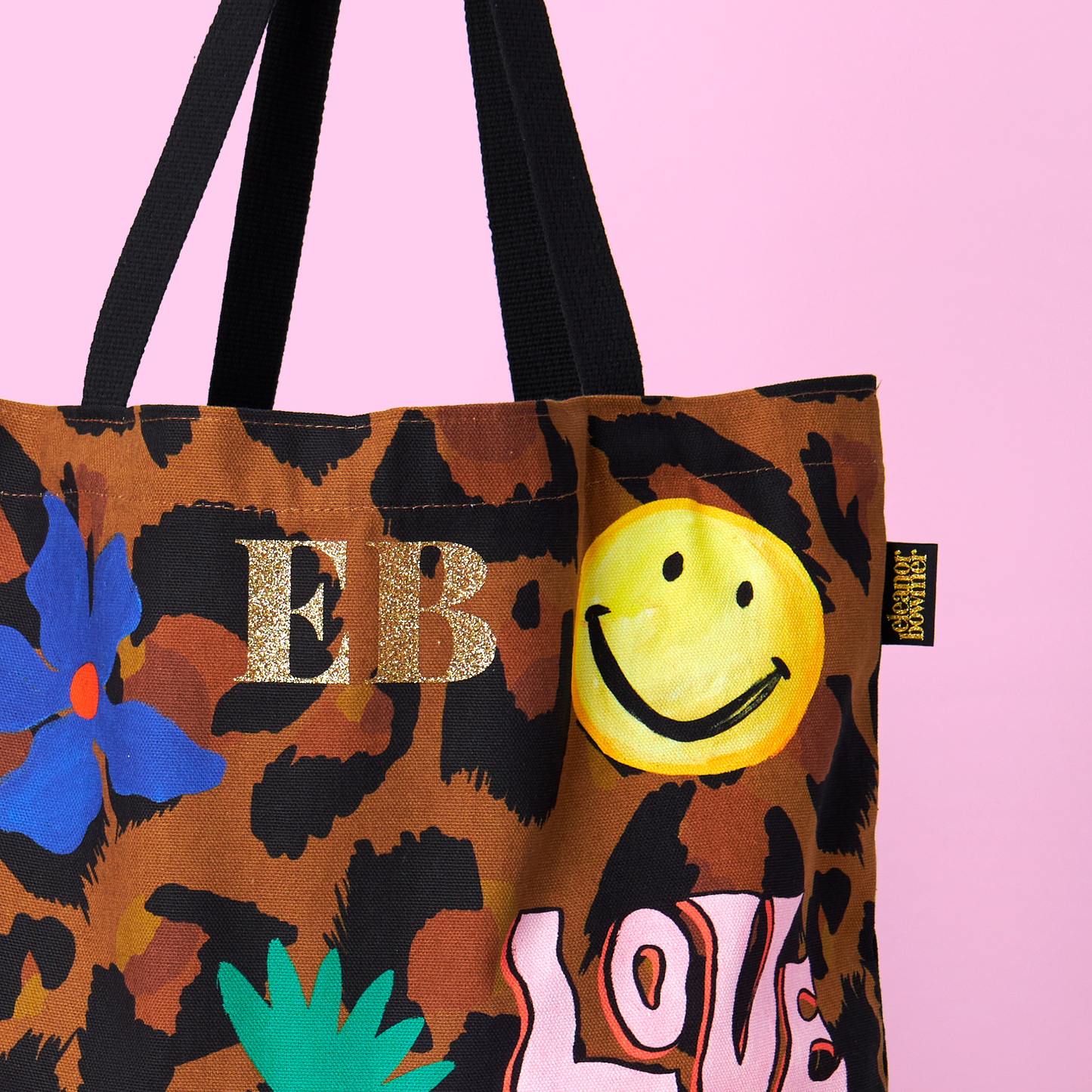 Eleanor Bowmer - Sac à bandoulière Leopard Icoon
