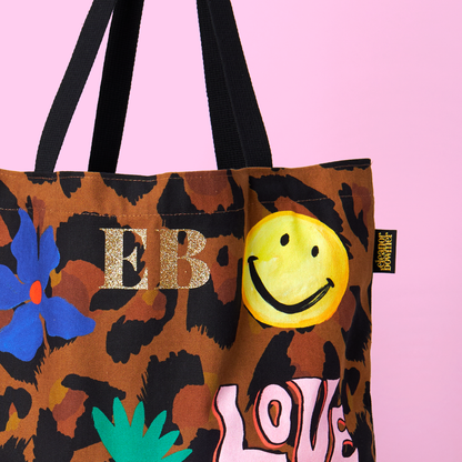 Eleanor Bowmer - Leopard Icoon Schoudertas