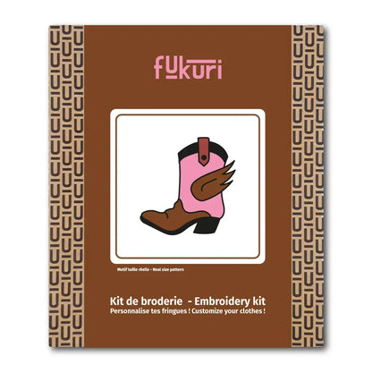 Fukuri - Stickset Cowgirl-Stiefel
