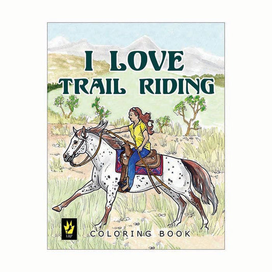 Kelley&amp;Co - I Love Trail Riding Coloring Book