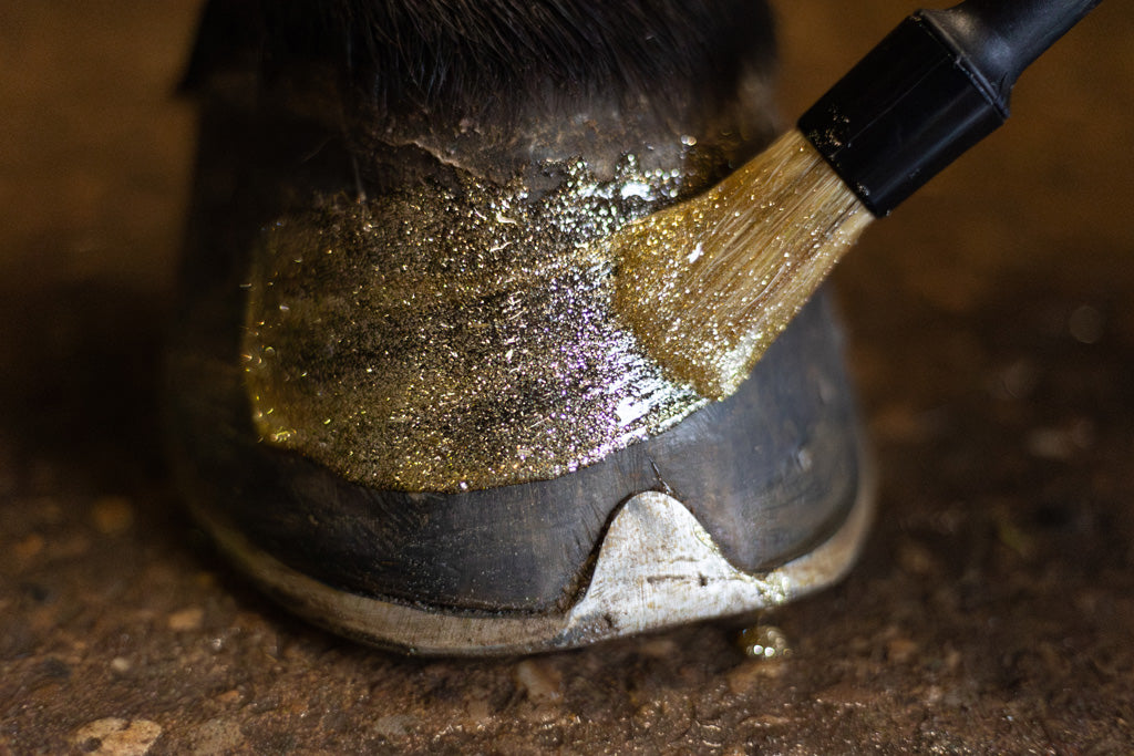 Excellent Horse - Hi Gloss glitter hoeflak 150ml (diverse kleuren)