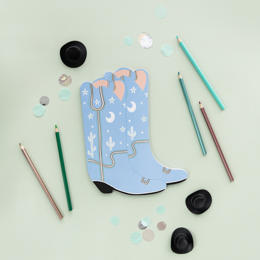 Jollity &amp; Co - Yeehaw Sticker + Sketchbook