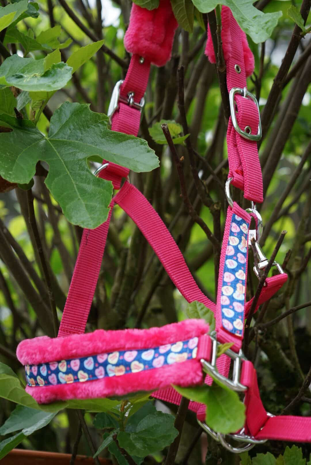 Happy Halsters x FMH - Licol Sweetheart Exclusive (fourrure) différentes couleurs