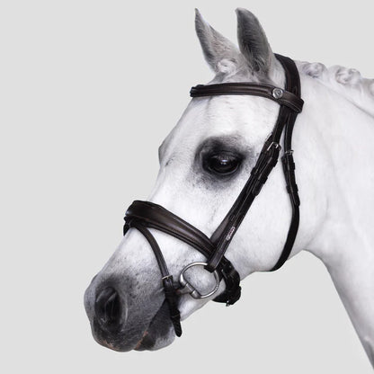 Lumi Pony - Mikayla bridle Havana brown or black (convertible)
