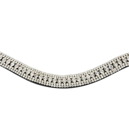 Grewal Equestrian - Kristallen Bling Snap Frontriem